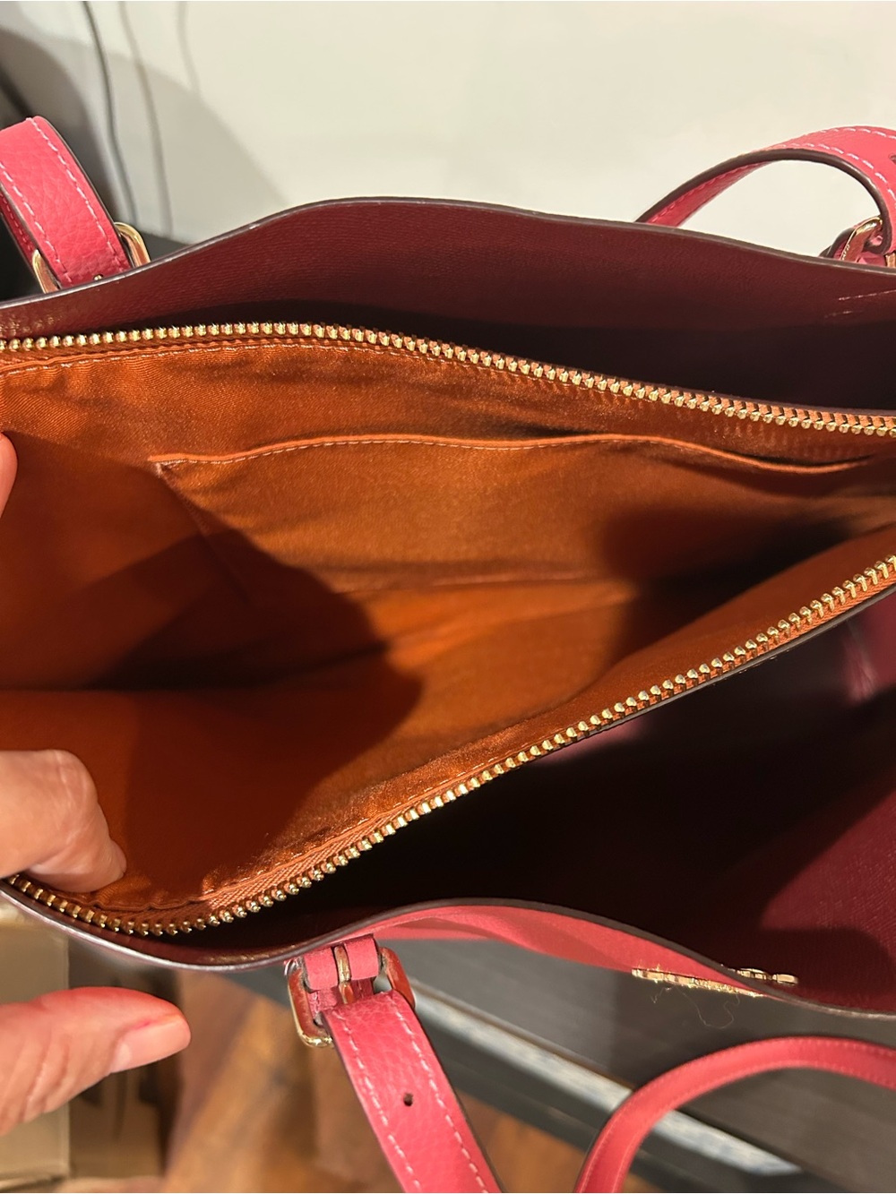 Coach Mollie Tote Bag in Pink , Like New - Picture 13 of 13